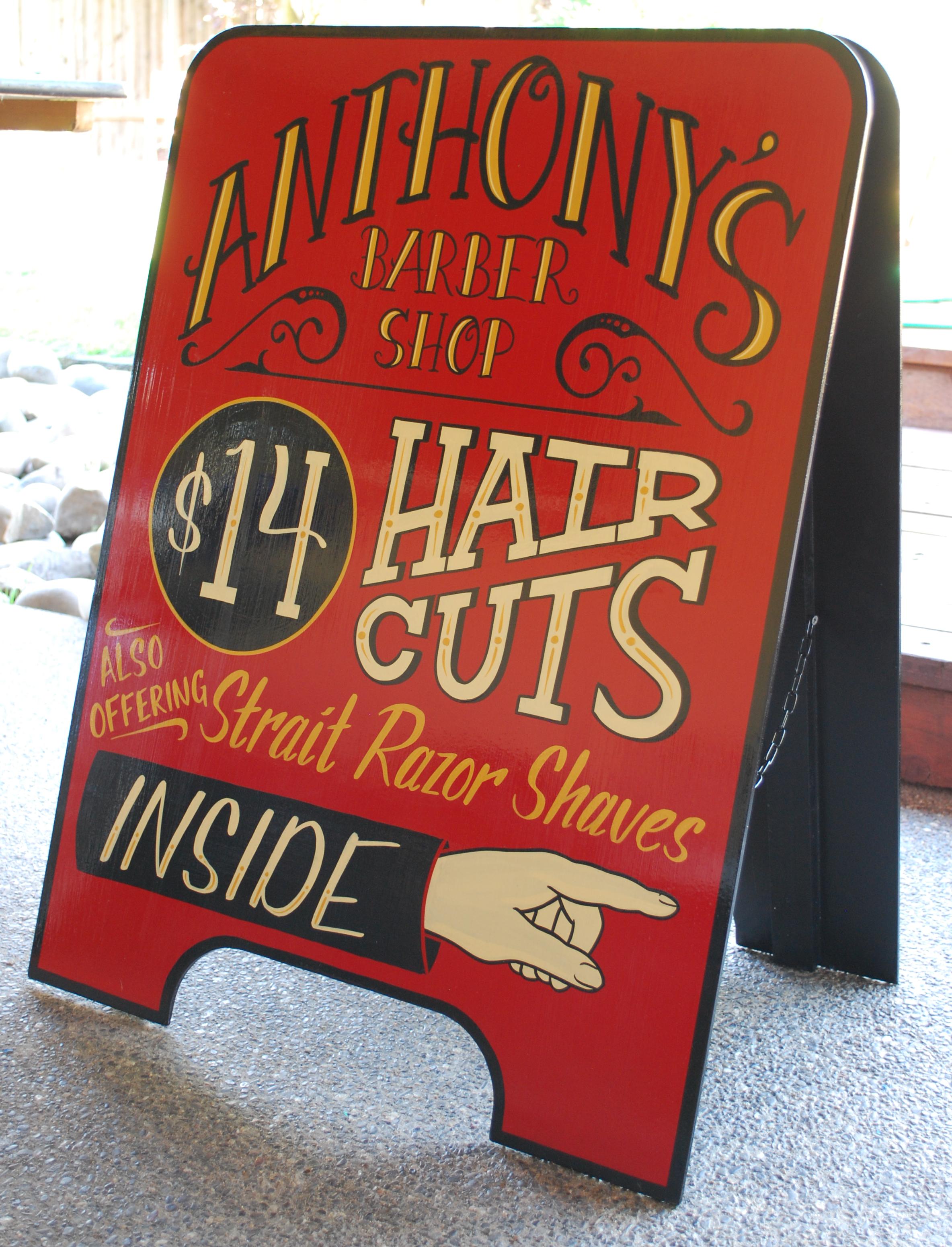 Mindless pinstriping signs